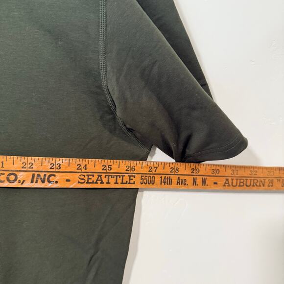 Bylt Basics Men's Drop Cut Short Sleeve T Shirt Lux Green XXXL - Picture 5 of 6